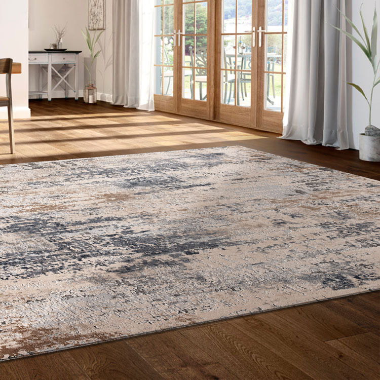 Sera Contemporary Textured Rug