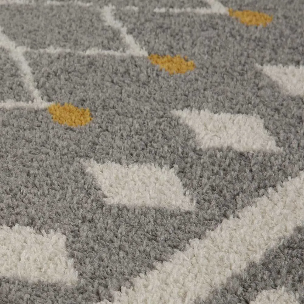 Large View Sina Diamond Pattern Modern Rug