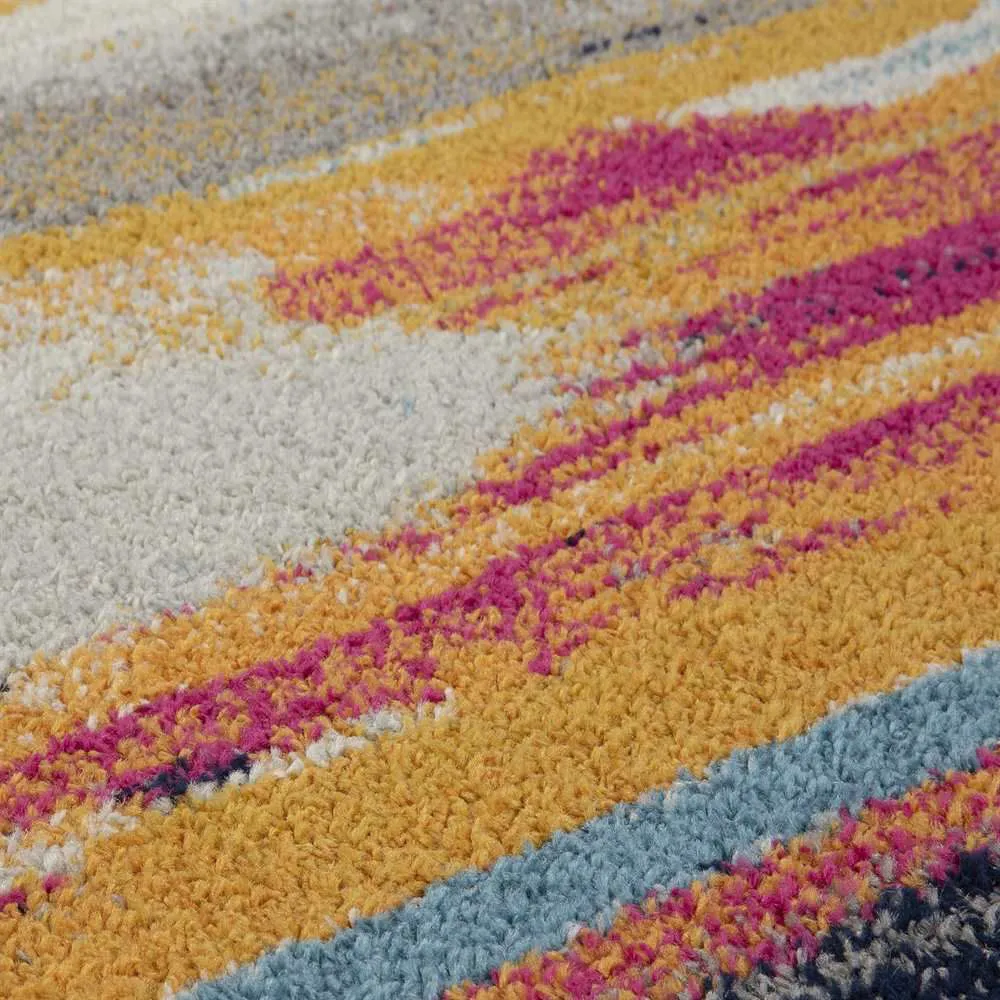 Sina Modern Striped Abstract Rug