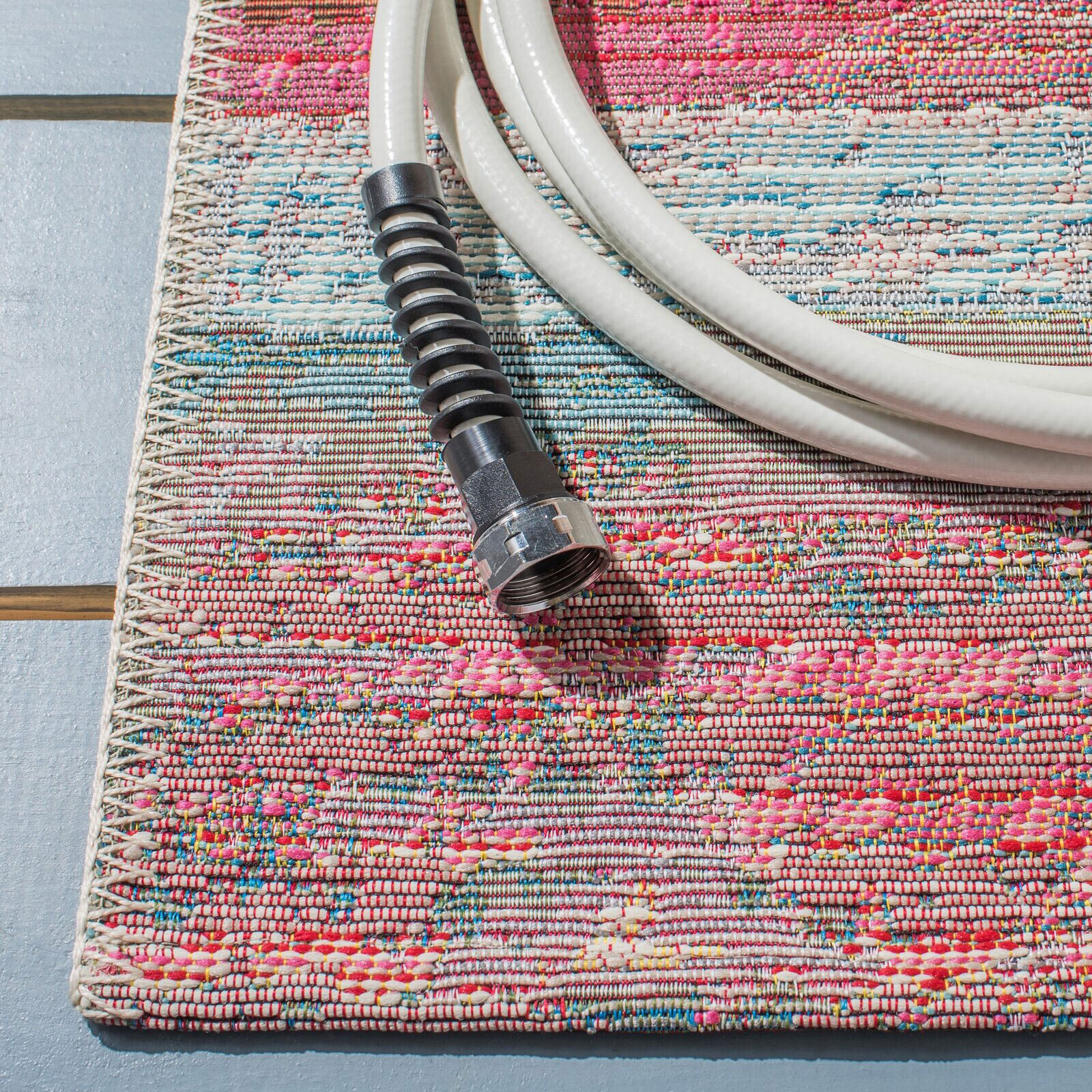 Large View Sole Coral Indoor & Outdoor Rug