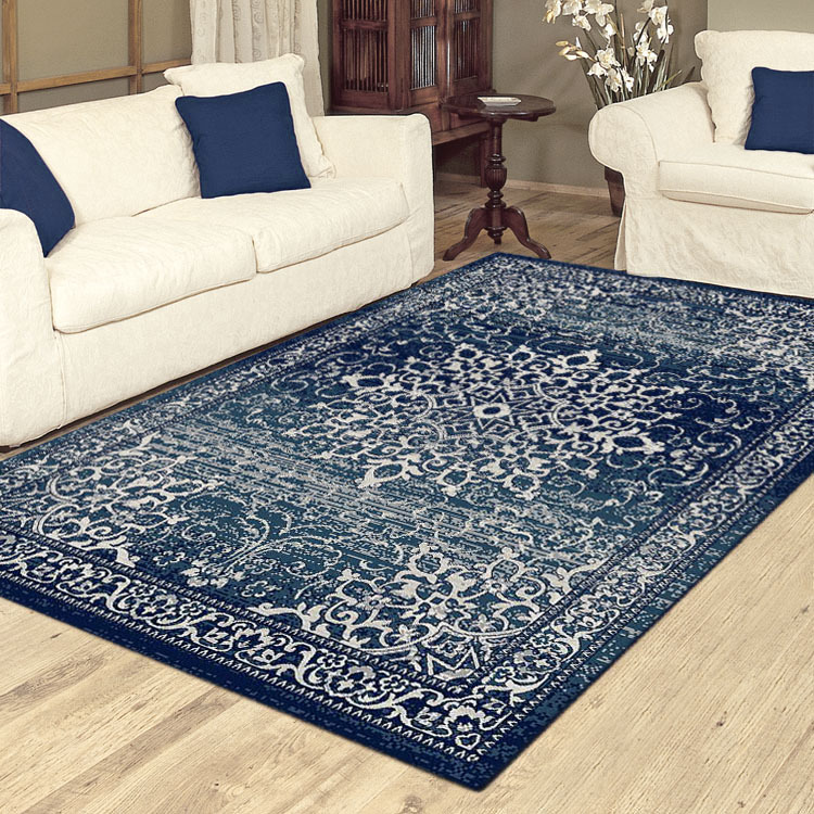 Large View Sonia Overdyed Medallion Rug