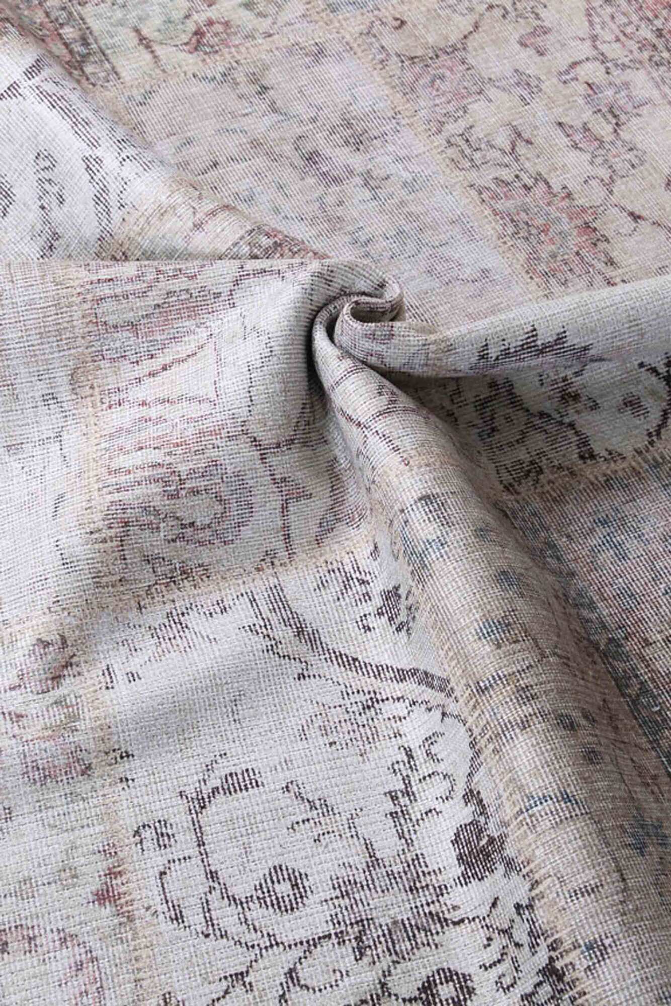 Large View Victoria Washable Patchwork Rug