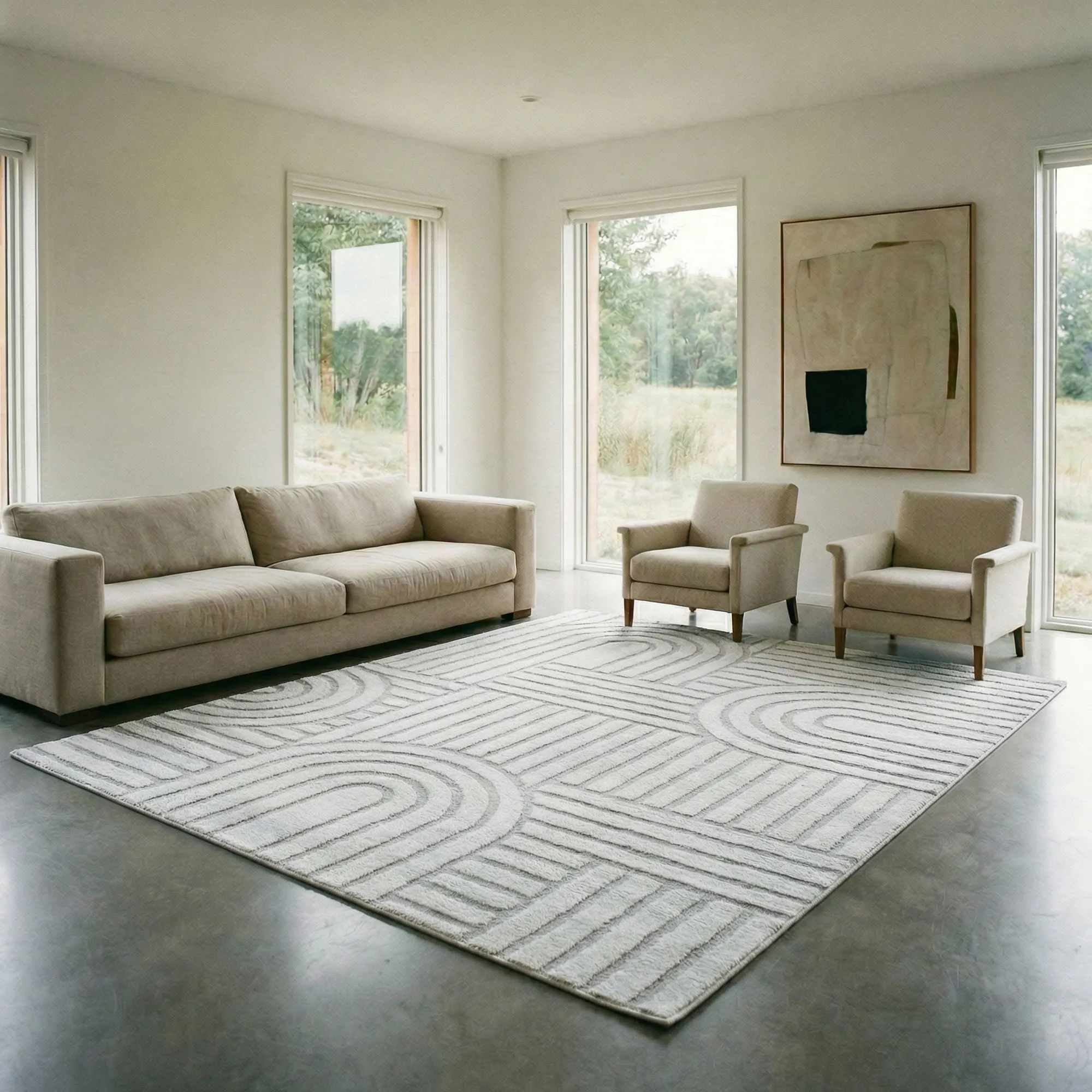 Viper Contemporary Arch Rug
