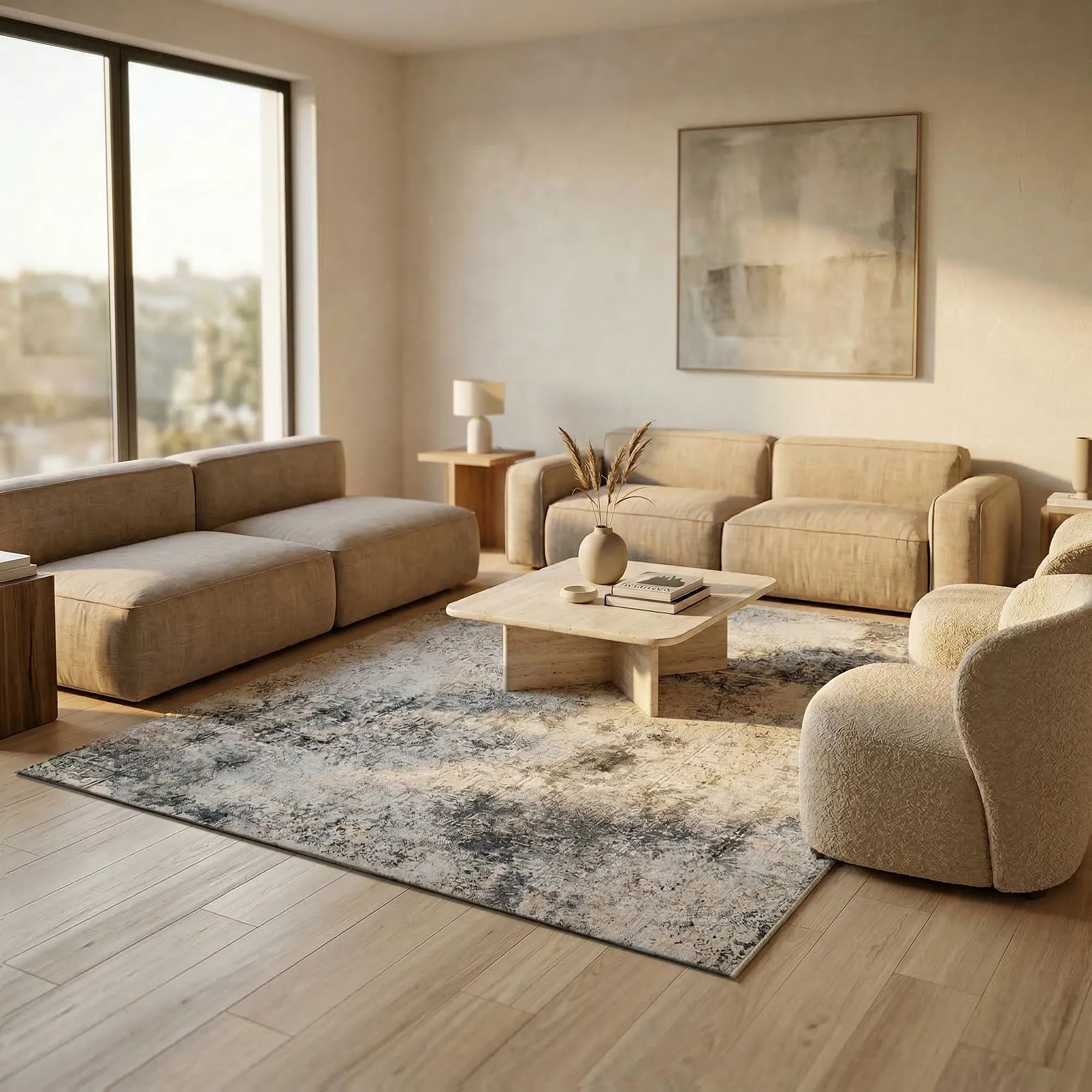 Vision Rumpus Room Rug VIS9604-GRE