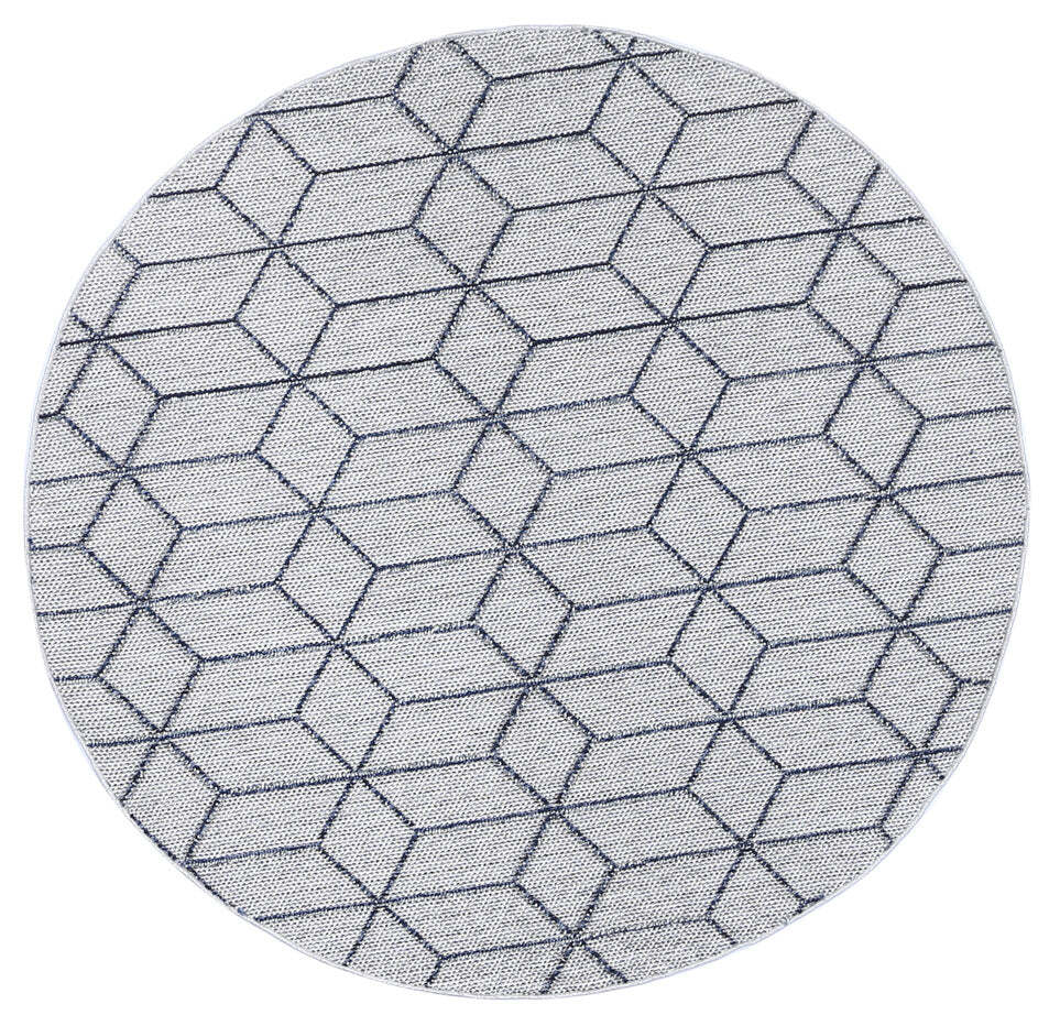 Large View Viva Geometric Flatweave Rug