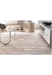 Atlas Cowhide Patchwork Rug