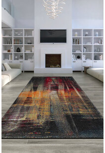 Adobe  Modern Brush Stroke Rug
