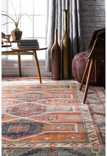 Alder Tribal Aged Medallion Rug