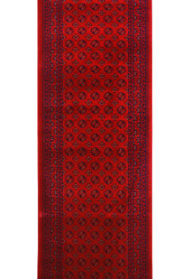 Red Afghan Tribal Geometric Rug