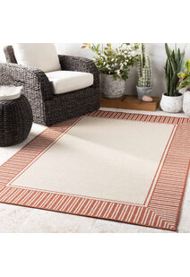 Ambient Red Indoor Outdoor Rug
