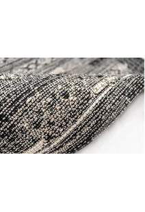 Aperto Black Tribal Pattern Rug