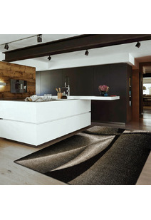 Aria Grey Modern Abstract Rug