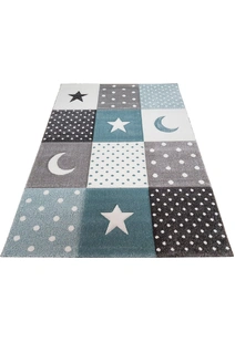 Charlie Moon & Stars Kids Rug