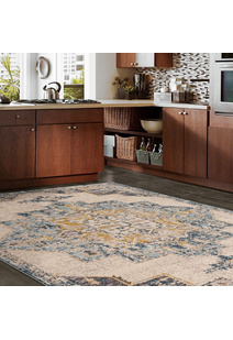 Cleo Traditional Medallion Rug