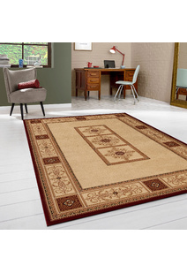 Cain Transitional Medallion Rug