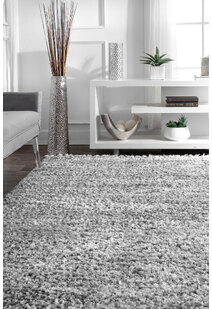 Charles Grey Moroccan Shag Rug