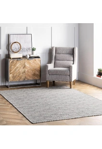 Dhurrie Hand Woven Wool Rug