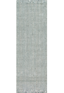 Dyed Jute Grey Hand Woven Rug