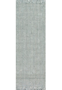 Dyed Jute Grey Hand Woven Rug