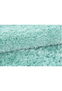 Dream Plain Green Thick Shag Rug