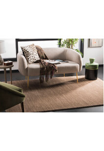 Domani Modern Plain Brown Rug