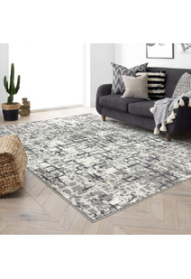 Dylan Grey Contemporary Rug
