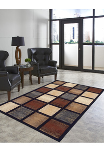 Eliza Modern Square Pattern Rug