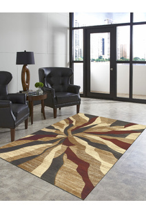 Eliza Beige Modern Abstract Rug