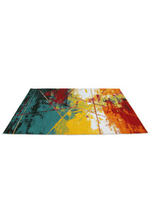 Ellen Multi Coloured Modern Rug