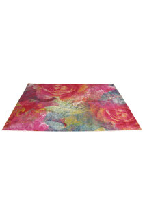 Ellen Modern Rose Flower Rug