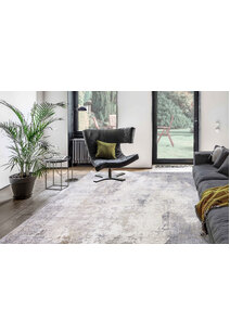 Fendi Premium Fringe Abstract Rug