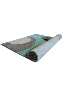 Moss Modern Abstract Shag Rug