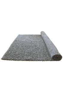 Faris Grey Hand Loomed Wool Rug