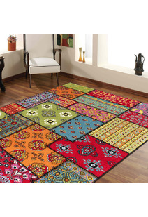 Grant Modern Patchwork Rug