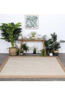 Harrold Ivory Woven Jute Rug
