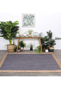 Harrold Woven Blue Jute Rug