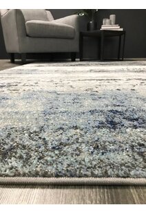 Juliet Blue Modern Abstract Rug