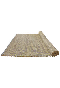 Loft Hand Loomed Beige Jute Rug