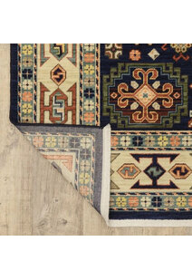 Leah Classic Medallion Wool Rug