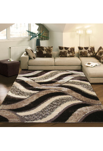 Logan Modern Wavy Shaggy Rug