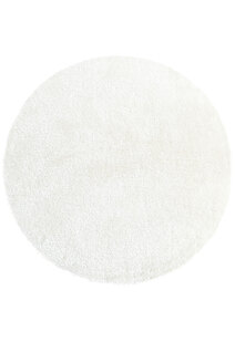 Luxe Plain Ivory Shaggy Rug