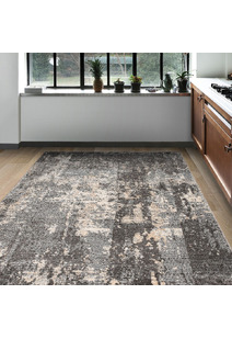 Luna Grey Contemporary Rug