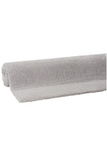 Levis Plain Grey Thick Shaggy Rug