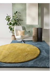 Mojito Plain Green Shaggy Rug