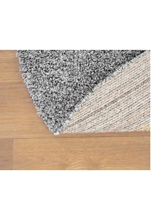 Natura Plain Grey Shaggy Rug