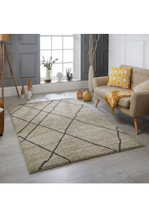 Nordic Beige Moroccan Rug