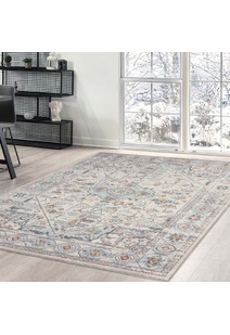 Nyle Traditional Medallion Rug