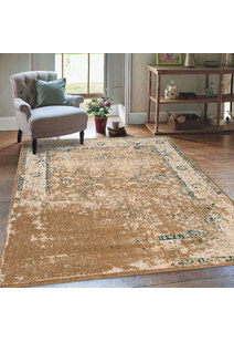 Odin Transitional Border Rug