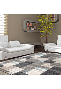 Orel Modern Square Pattern Rug