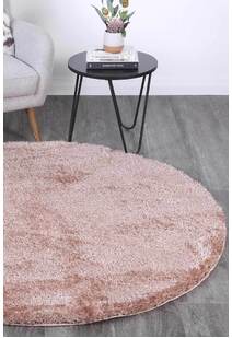 Palace Plain Beige Shaggy Rug